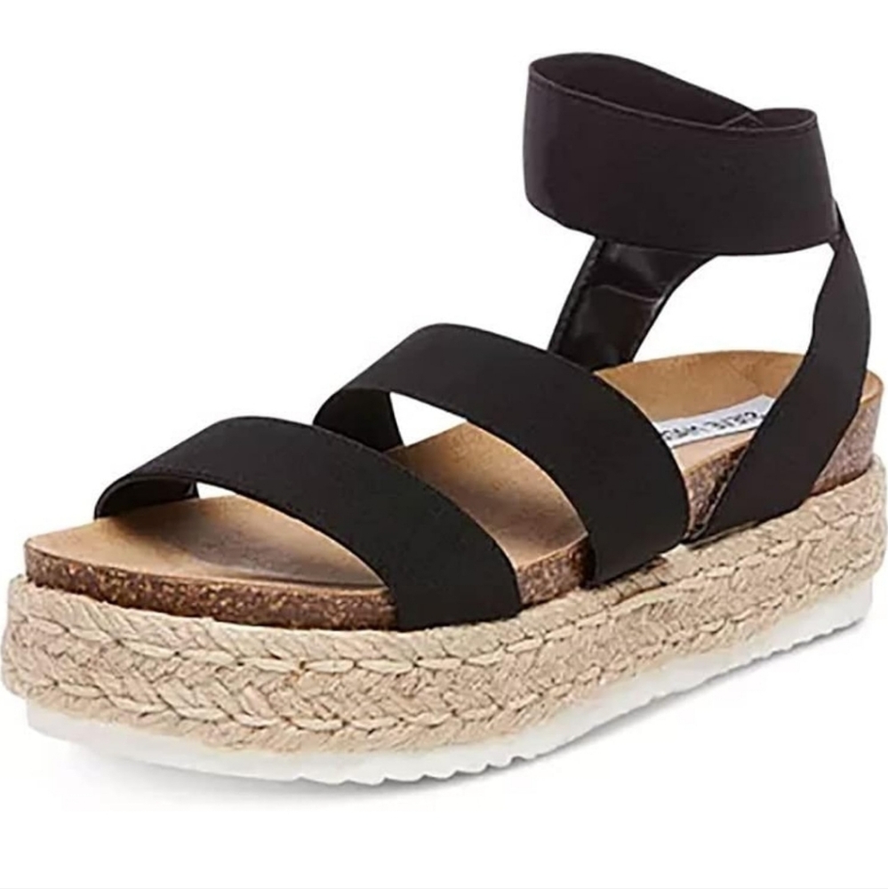 Steve Madden Kimmie Wedge Sandal black